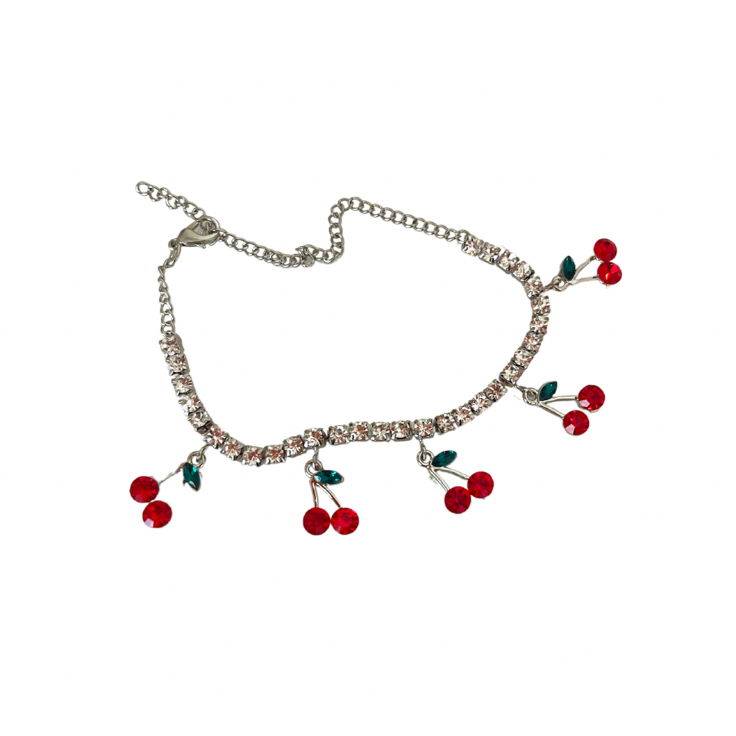 Cherry Baby Anklet