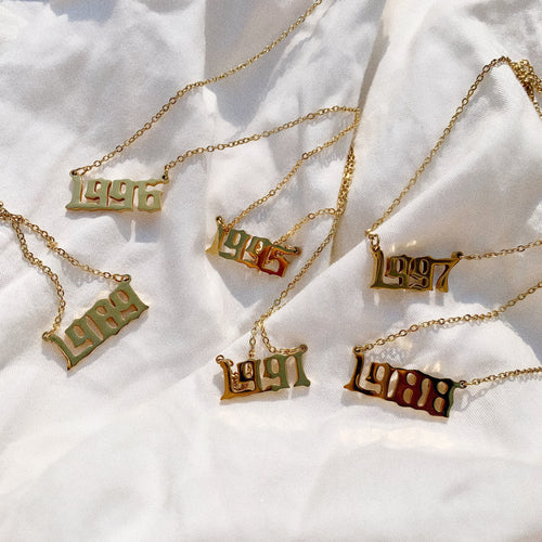 Golden Year Necklace